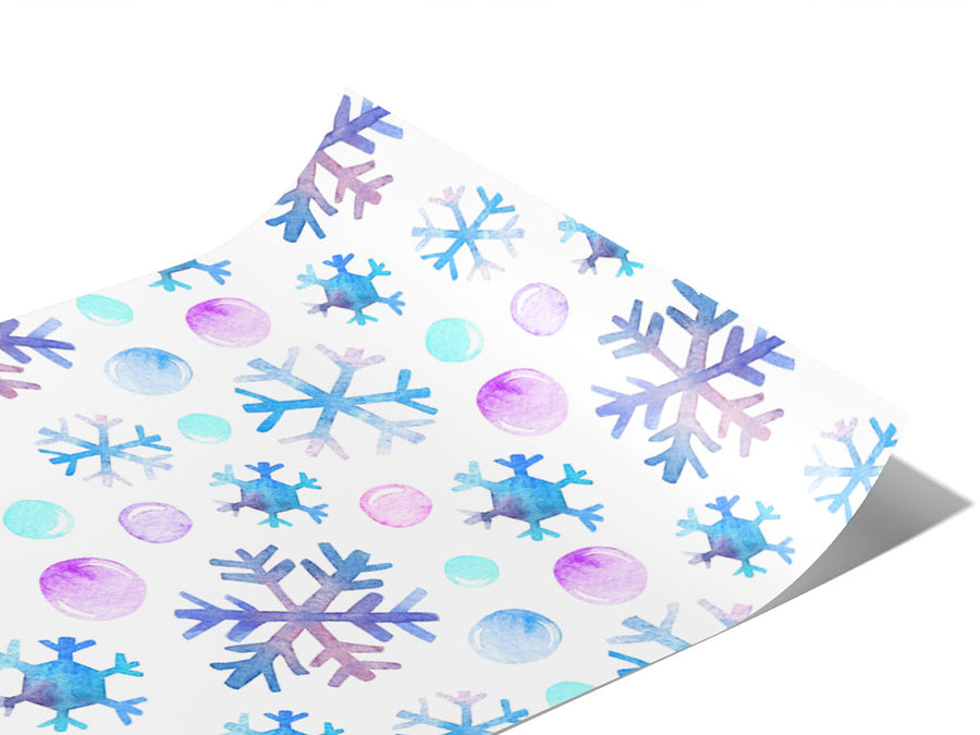 White Tile Snow Vinyl Wraps~Rwraps Series 914 Digitally Printed Vinyl Wrap~0