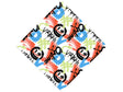 White Urban Graffiti Vinyl Wrap Pattern