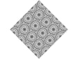 White Venn Mandala Vinyl Wrap Pattern
