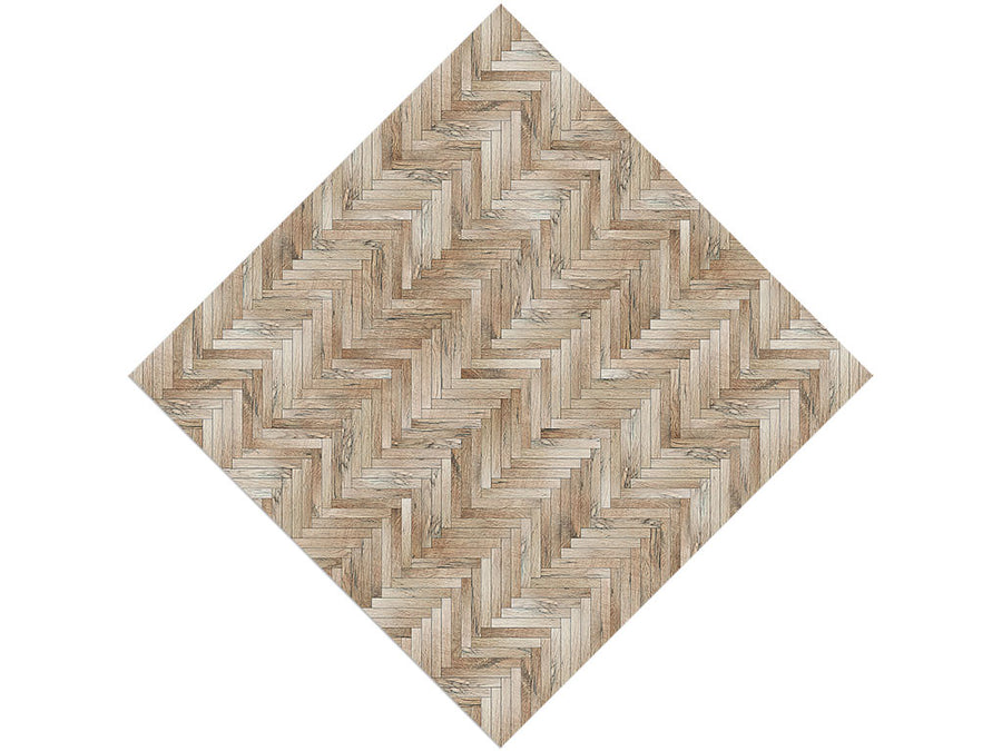 Whitewash  Wooden Parquet Vinyl Wrap Pattern