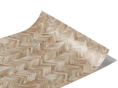 Whitewash  Wooden Parquet Vinyl Wraps~Rwraps Series 914 Digitally Printed Vinyl Wrap~1
