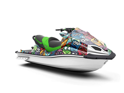 Who is There Birds Jet Ski Vinyl Customized Wrap