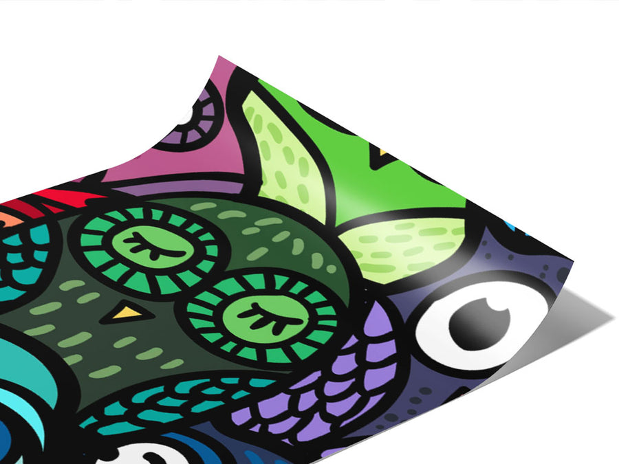 Who is There Birds Vinyl Wraps~Rwraps Series 914 Digitally Printed Vinyl Wrap~0