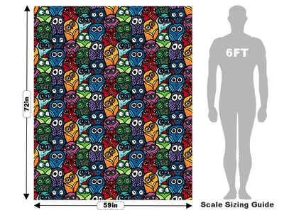 Who is There Birds Vehicle Wrap Scale~Rwraps Series 914 Who is There Birds Measurements~1