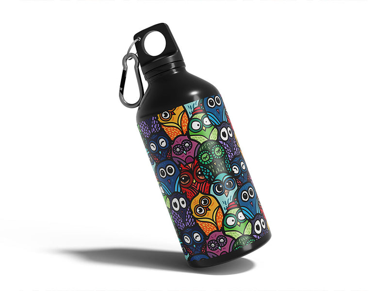 who is there bird Water Bottle DIY Stickers
