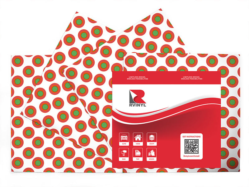 who rocks retro Craft Vinyl Sheet Pack