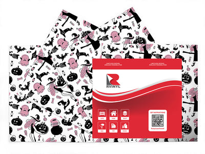 wiccan hipster horror Craft Vinyl Sheet Pack