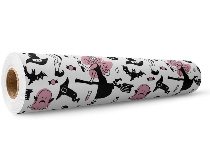 Wiccan Hipster Witch Wrap Film Wholesale Roll~Rwraps Series 914 Digitally Printed Vinyl Roll~5