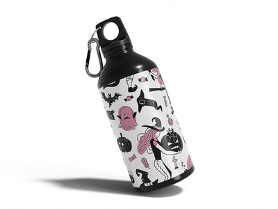 wiccan hipster horror Water Bottle DIY Stickers