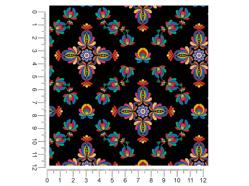 wicked flower art deco 1ft x 1ft Craft Sheets