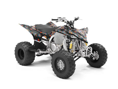 Wicked Flower Art Deco ATV Wrapping Vinyl