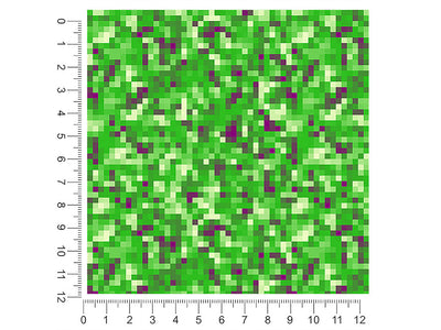 wicked malachite pixel 1ft x 1ft Craft Sheets