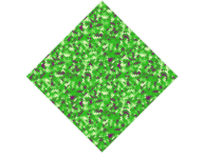 Wicked Malachite Pixel Vinyl Wrap Pattern