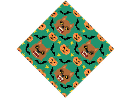 Wicked Werewolf Halloween Vinyl Wrap Pattern