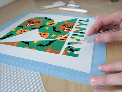 wicked werewolf halloween Easy Weed Craft Vinyl