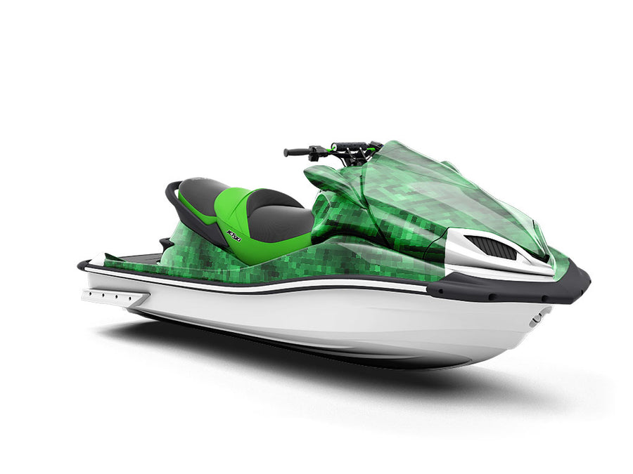 Wicked Witch Pixel Jet Ski Vinyl Customized Wrap