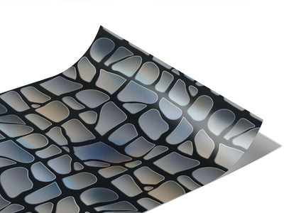 Wide Berth Cobblestone Vinyl Wraps~Rwraps Series 914 Digitally Printed Vinyl Wrap~1
