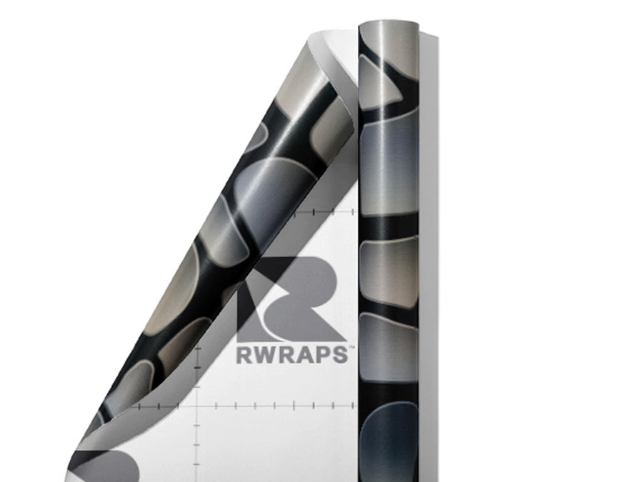 Wide Berth Cobblestone Wrap Film Sheets~Rwraps Series 914 Wide Berth Cobblestone Scrolled Sheet~4