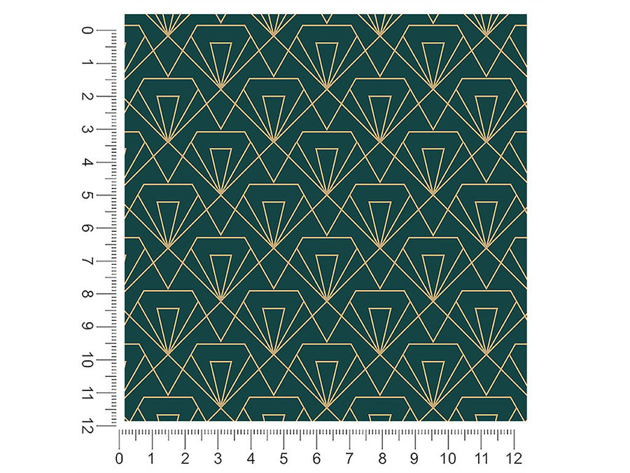 wide stance art deco 1ft x 1ft Craft Sheets