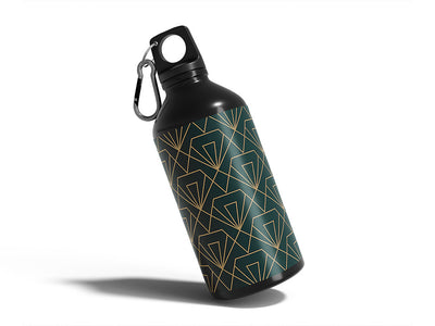 wide stance art deco Water Bottle DIY Stickers