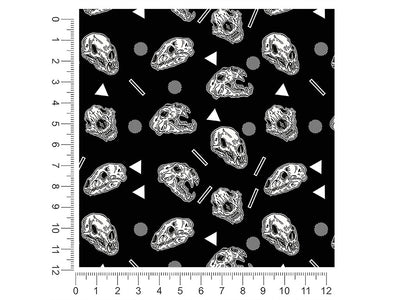 wild beast skull and bones 1ft x 1ft Craft Sheets