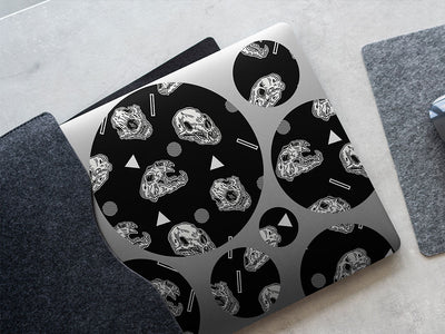 wild beast skull and bones DIY Laptop Stickers