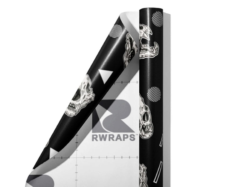 Wild Beast Halloween Wrap Film Sheets~Rwraps Series 914 Wild Beast Halloween Scrolled Sheet~3