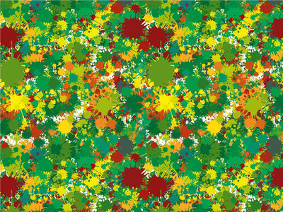 Wild Life Paint Splatter Vinyl Wrap Pattern~Rwraps Series 914 Digitally Printed Vinyl Wrap~0