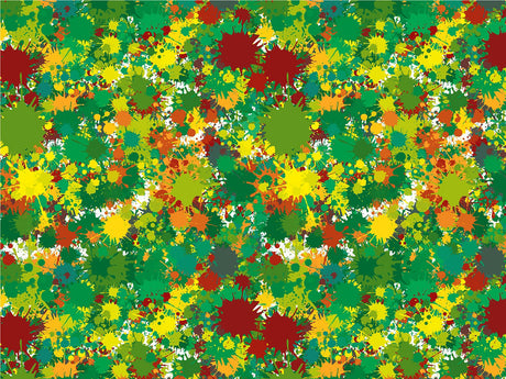 Wild Life Paint Splatter Vinyl Wrap Pattern~Rwraps Series 914 Digitally Printed Vinyl Wrap~0