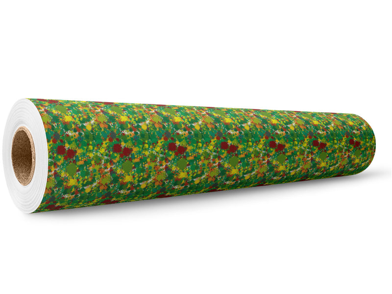 Wild Life Paint Splatter Wrap Film Wholesale Roll~Rwraps Series 914 Digitally Printed Vinyl Roll~5