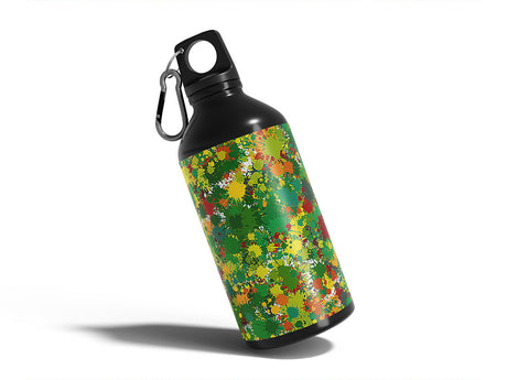 wild life paint splatter Water Bottle DIY Stickers