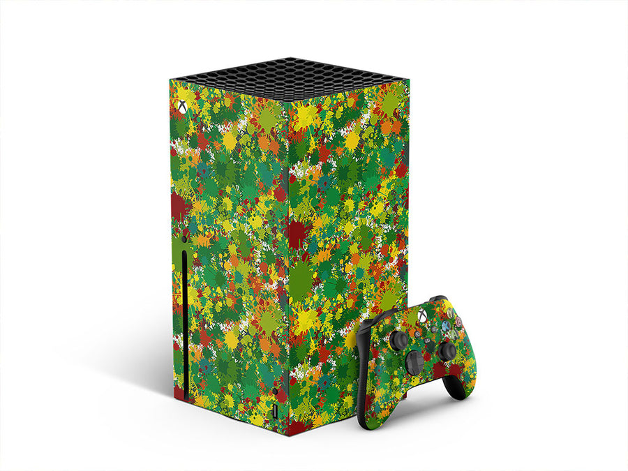 wild life paint splatter XBOX DIY Decal