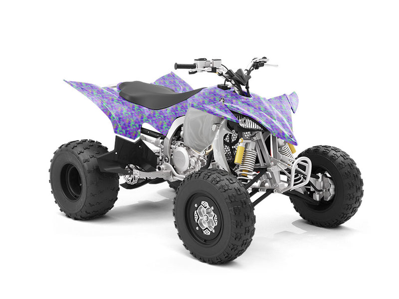 Wild Ride Paint Splatter ATV Wrapping Vinyl