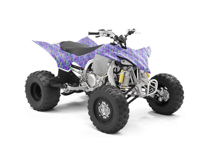 Wild Ride Paint Splatter ATV Wrapping Vinyl