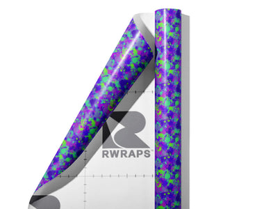 Wild Ride Paint Splatter Wrap Film Sheets~Rwraps Series 914 Wild Ride Paint Splatter Scrolled Sheet~3