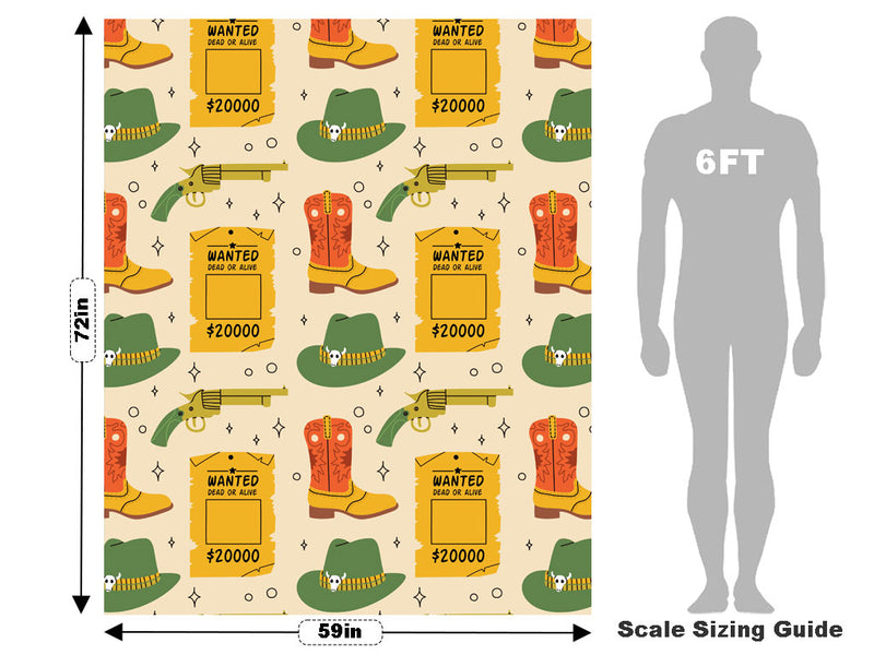 Wild West Americana Vehicle Wrap Scale~Rwraps Series 914 Wild West Americana Measurements~2