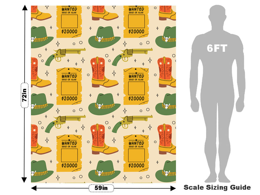 Wild West Americana Vehicle Wrap Scale~Rwraps Series 914 Wild West Americana Measurements~2