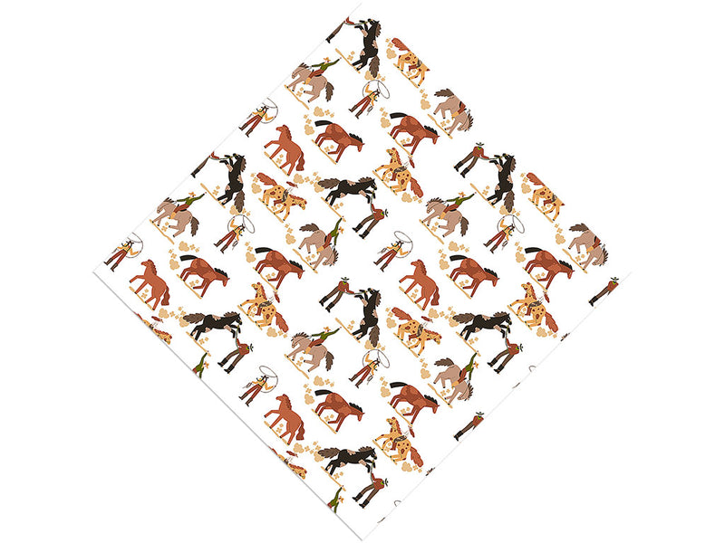 Wild Wrangling Cowboy Vinyl Wrap Pattern