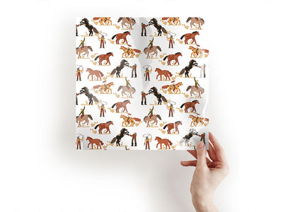 wild wrangling western Craft Sheets