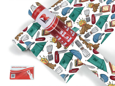 wilderness adventures camping Craft Vinyl Roll