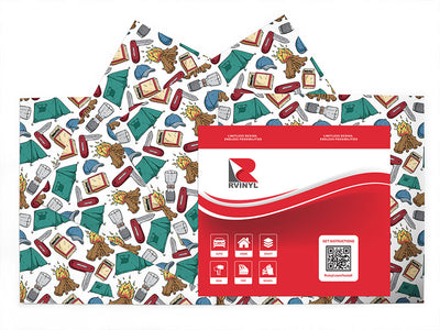 wilderness adventures camping Craft Vinyl Sheet Pack