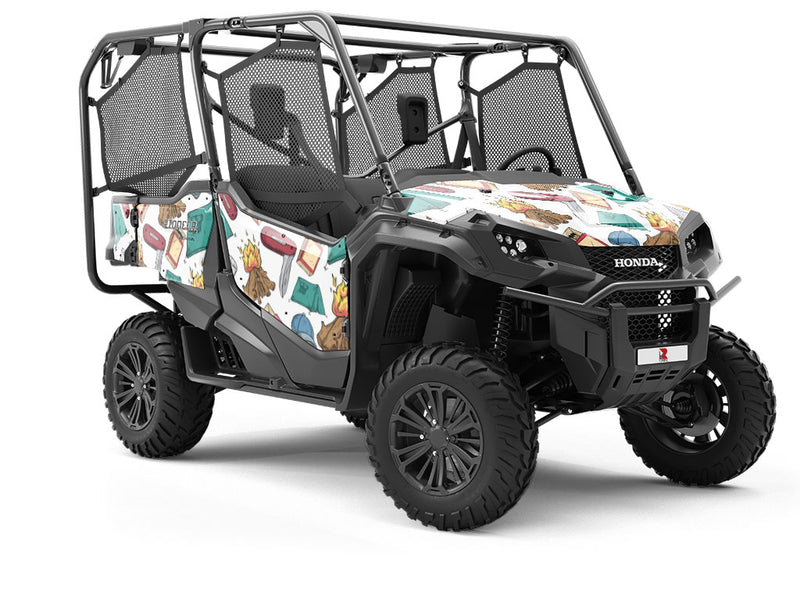 Wilderness Adventures Camping Utility Vehicle Vinyl Wrap