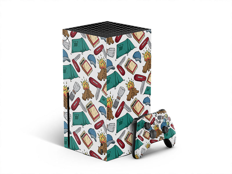 wilderness adventures camping XBOX DIY Decal