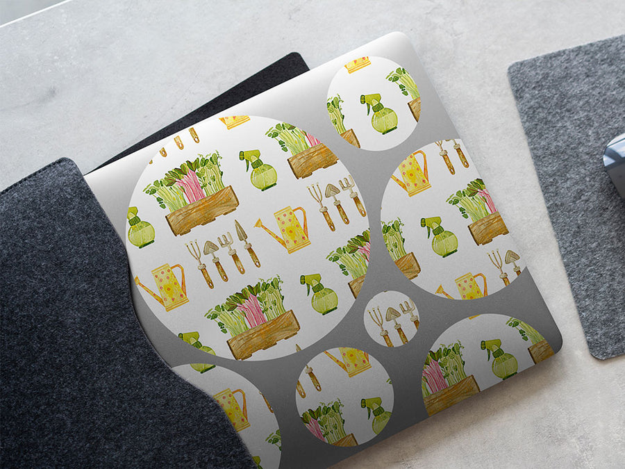 window boxes gardening DIY Laptop Stickers
