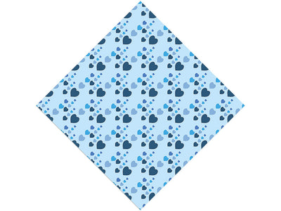Window Rain Heart Vinyl Wrap Pattern