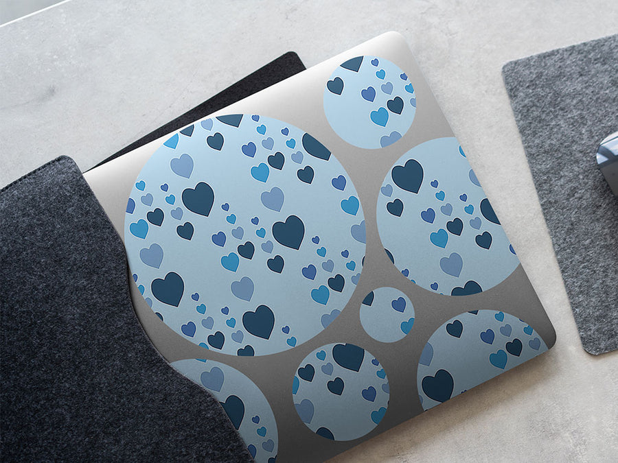 window rain heart DIY Laptop Stickers