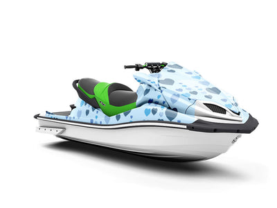 Window Rain Heart Jet Ski Vinyl Customized Wrap