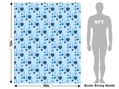 Window Rain Heart Vehicle Wrap Scale~Rwraps Series 914 Window Rain Heart Measurements~1