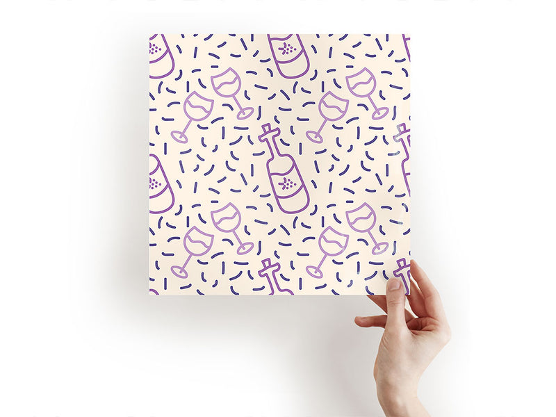 wine o-clock alcohol Craft Sheets