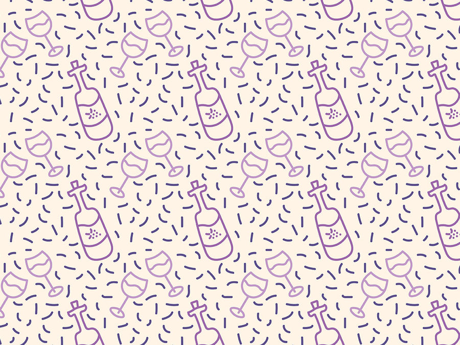 Wine O-Clock Alcohol Vinyl Wrap Pattern~Rwraps Series 914 Digitally Printed Vinyl Wrap~0